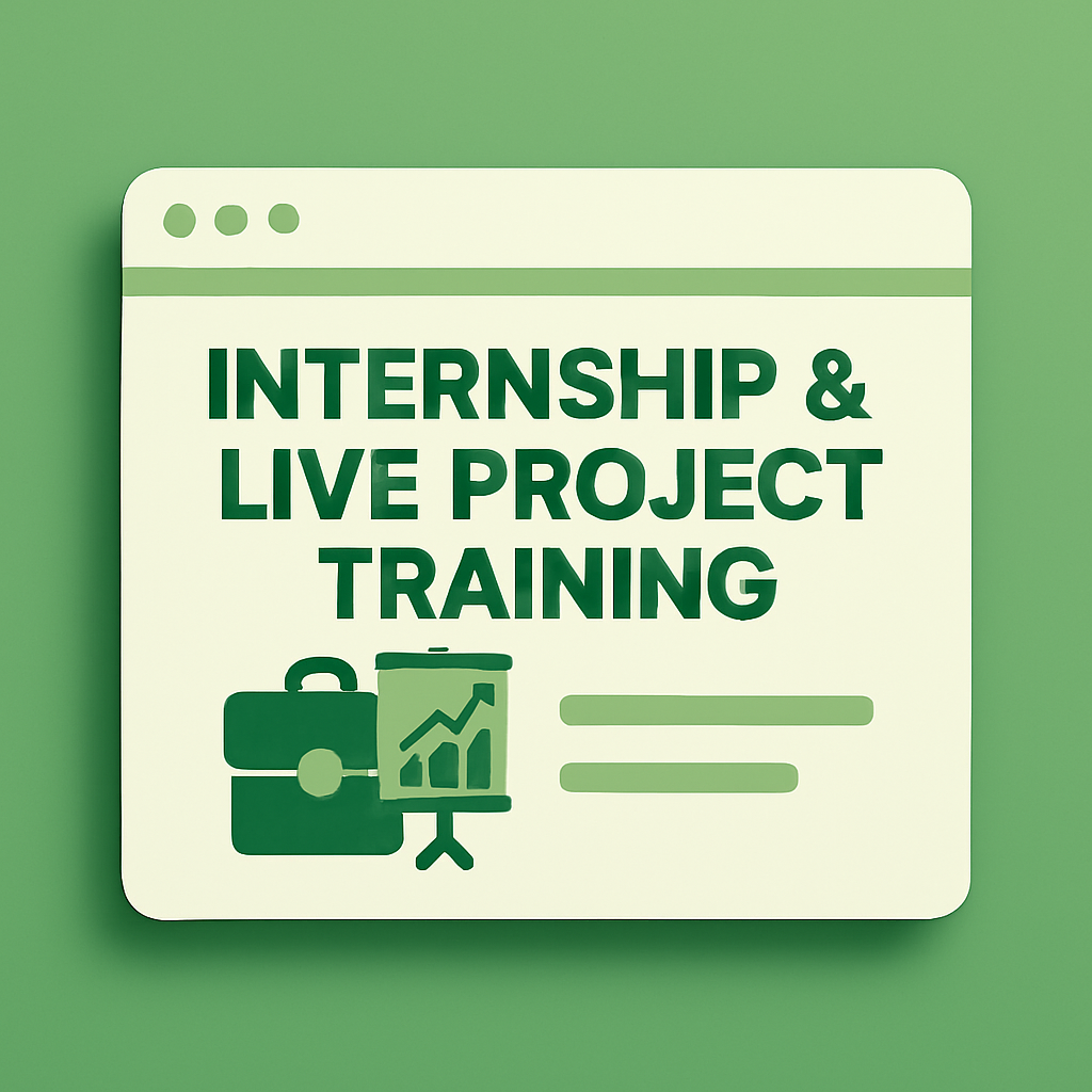 Internship & Live Project Training